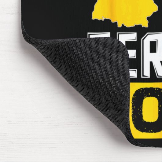 Dont Make Me Use My German Voice Germany Deutsc _1 Mousepad (Ecke)