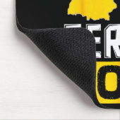 Dont Make Me Use My German Voice Germany Deutsc Mousepad (Ecke)