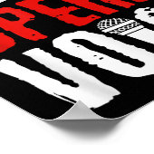 Don't Make Me Use My Opera Voice Opera Singer Poster (Ecke)