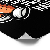 Don't Make Me Use My Prayer Hands Funny Church Pun Poster (Ecke)