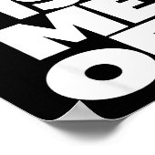 Don't Me Off Funny Saying Sarcastic Novelty T-s Poster (Ecke)