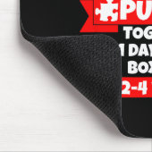 Dont Mean To Brag, Put Puzzle Together 1day, Box S Mousepad (Ecke)