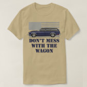 Dont mess Blue T-Shirt (Design vorne)