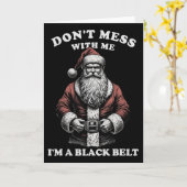 Don't-mess karte (Gelbe Blume)