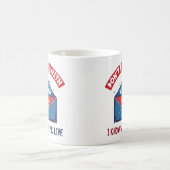 Dont Mess mit dem Mailman-Spaß Kaffeetasse (Mittel)