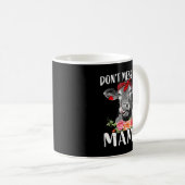 Dont Mess mit Mama Funny Kuh Mama Mama Geschenk Kaffeetasse (VorderseiteRechts)