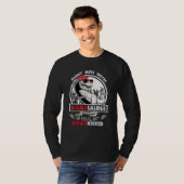 Dont Mess mit Mamasaurus Youll Get Jurasskicked V T-Shirt (Vorne ganz)