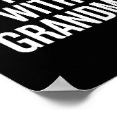 Dont Mess With Grandma  Poster (Ecke)