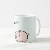 Don't mess with he pig kaffeetasse (VorderseiteRechts)