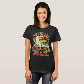 Dont Mess With Mamasaurus Youll Get Jurkicked Moth T-Shirt (Vorne ganz)