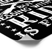 Don't Mess With My Kids! Mom  Poster (Ecke)