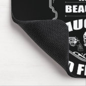 Don't Mess With My Pretty Daughter Shirt Father's  Mousepad (Ecke)