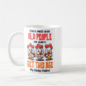 Dont Mess With Old People  Kaffeetasse (Links)