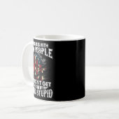 Don't Mess With Old People We Didn't Get This Age  Kaffeetasse (Vorderseite Links)