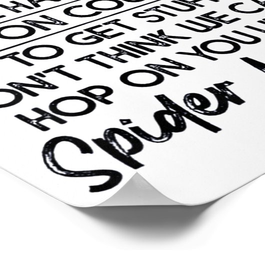 Don't Mess With Short People  Poster (Ecke)