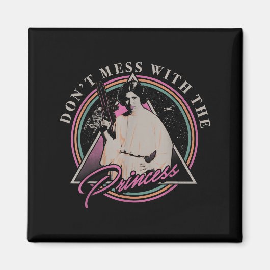 Don't Mess With The Princess +  Magnet (Vorne)