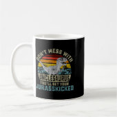 Don't Mess With Unclesaurus You'll Get Jurkicked U Kaffeetasse (Links)