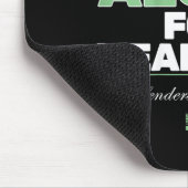 Don't Mistake Aloha For Weakness (on Back) Mousepad (Ecke)