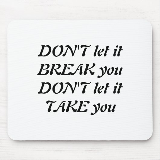 Dont mousepad (Vorne)