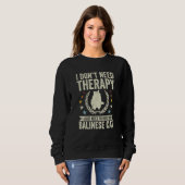 Don't Need Therapy Just Hug My Balinese Cat Sweatshirt (Vorne ganz)
