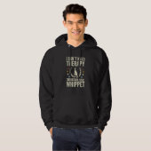 Don't Need Therapy Just Hug My Whippet Hoodie (Vorne ganz)