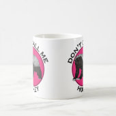 Dont nennt mich Honey Pink Feminist Honey Badger A Kaffeetasse (Mittel)