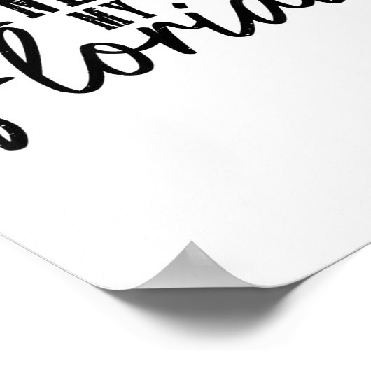 Don't New York My Florida Funny Florida Pride  Poster (Ecke)