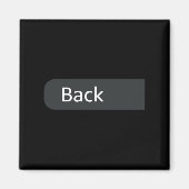 Don't New York My Florida On Back  Magnet (Vorne)