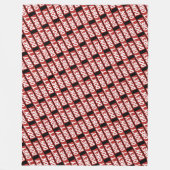 Don't Obey Portland Frog Protest Fleecedecke (Vorderseite)