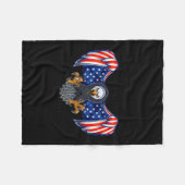 Don't Off Old People The Older We Get Eagle & Fleecedecke (Vorderseite (Horizontal))