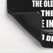 Don't Off Old People The Older We Get The Less Lif Mousepad (Ecke)