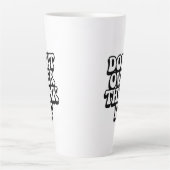 Don't Over Think It!  Milchtasse (Vorderseite)