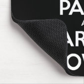 Dont Panic And Carry A Towel  Mousepad (Ecke)