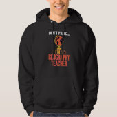 Dont Panic Im A Geography Lehrer Geographer Hoodie (Vorderseite)
