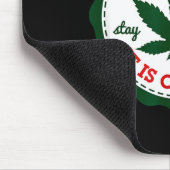 Don't Panic - It Is Organic _ Stay High Mousepad (Ecke)