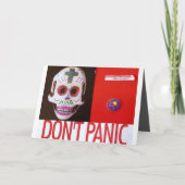 DONT PANIC KARTE (Vorderseite)