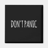 Don't Panic Magnet (Vorne)