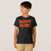 Don't Panic Vintage Distressed Shirt  (Vorne ganz)