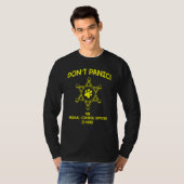 Dont Panic Work Apprecision Animal Kontrolle Offic T-Shirt (Vorne ganz)