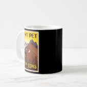 Don't Pet The Fluffy Cows  Kaffeetasse (Vorderseite Links)