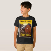 Don't Pet The Fluffy Cows T-Shirt (Vorne ganz)