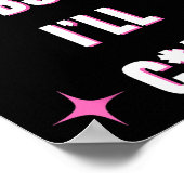 Dont Play Dubstep I'll  Poster (Ecke)