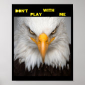 Dont Play With Angry Eagle Poster (Vorne)