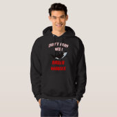 Don't Play With Killer Whales Hoodie (Vorne ganz)
