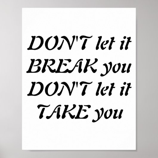 Dont  poster (Vorne)