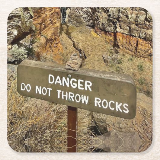 DONT RECHTECKIGER PAPPUNTERSETZER (Vorderseite)