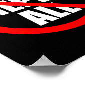 Don't Reply All Funny Office Humor  Poster (Ecke)