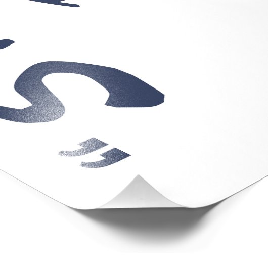 Dont Rush Poster (Ecke)