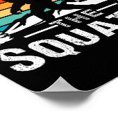 Don't S The Squatch Bigfoot  Poster (Ecke)