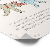 Dont Say Baby Winter Baby Showspiel Poster (Ecke)